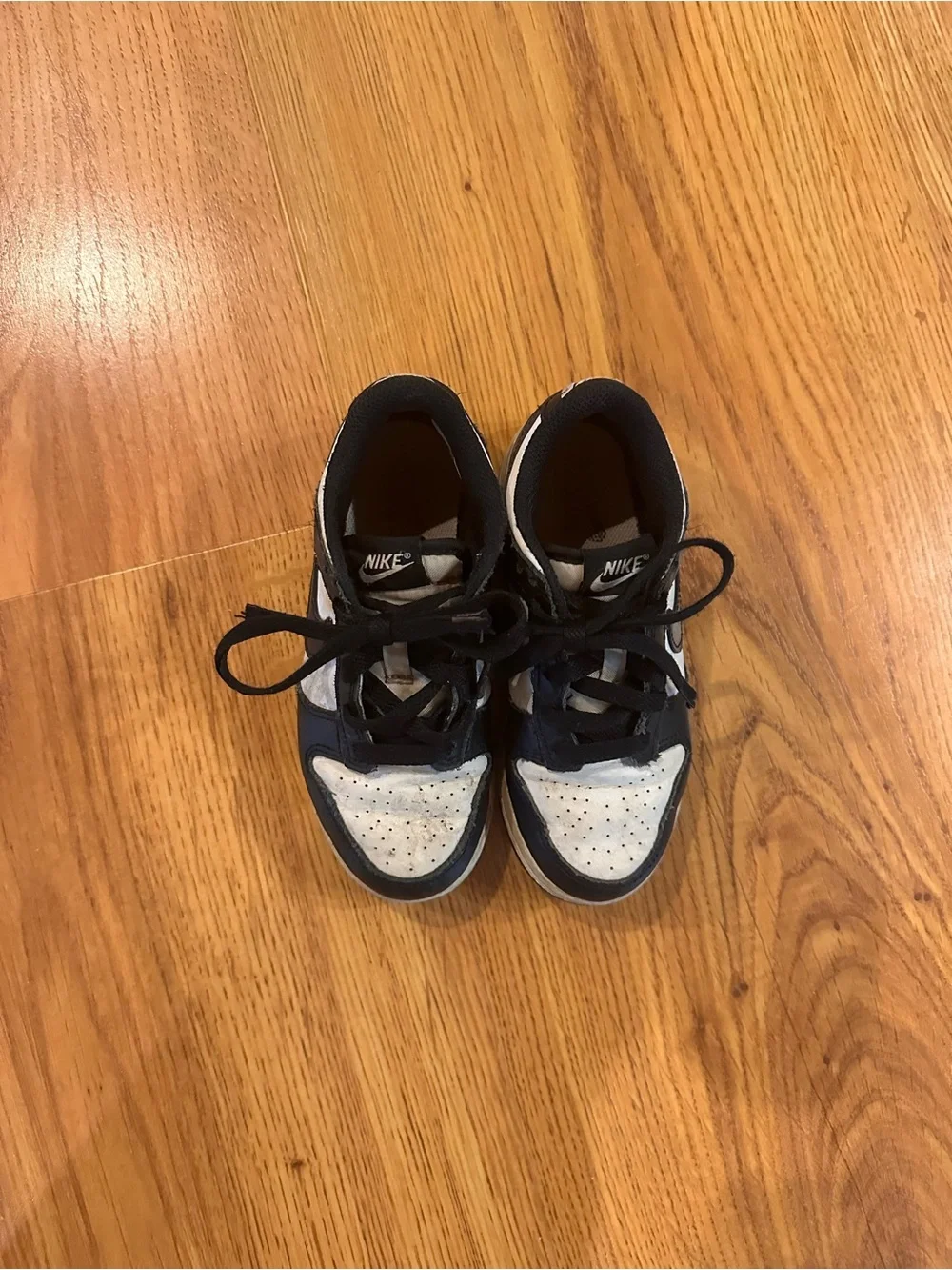Nike Kids Black and White Sneakers